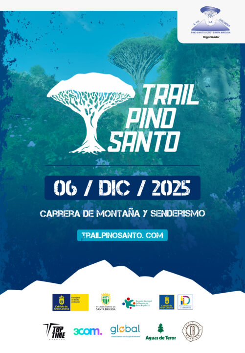 Cartel Trail Pino Santo 2025